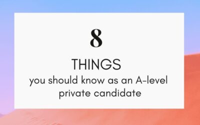 How to register as an A Level private candidate?